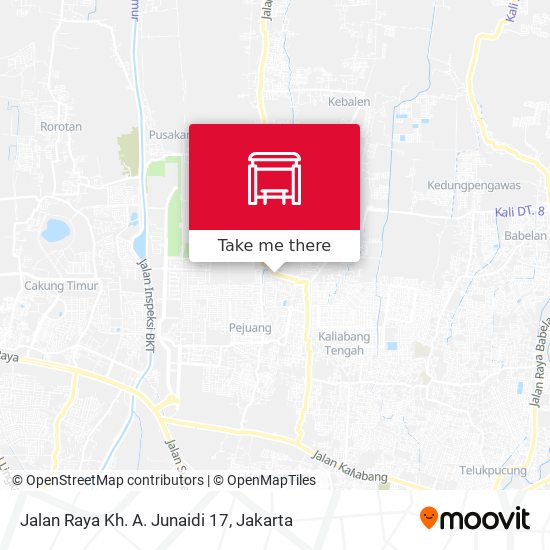 Jalan Raya Kh. A. Junaidi 17 map