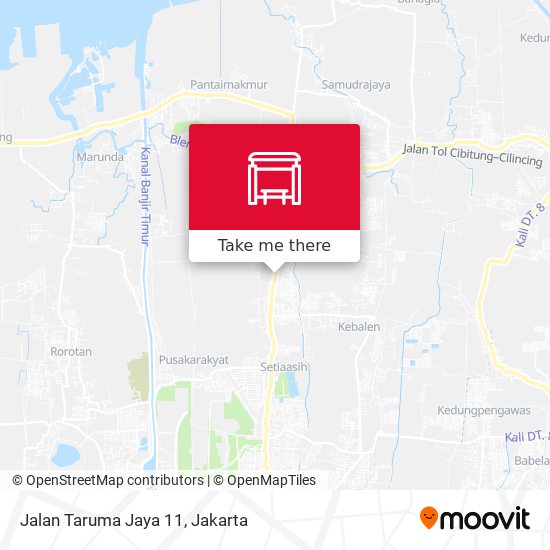 Jalan Taruma Jaya 11 map