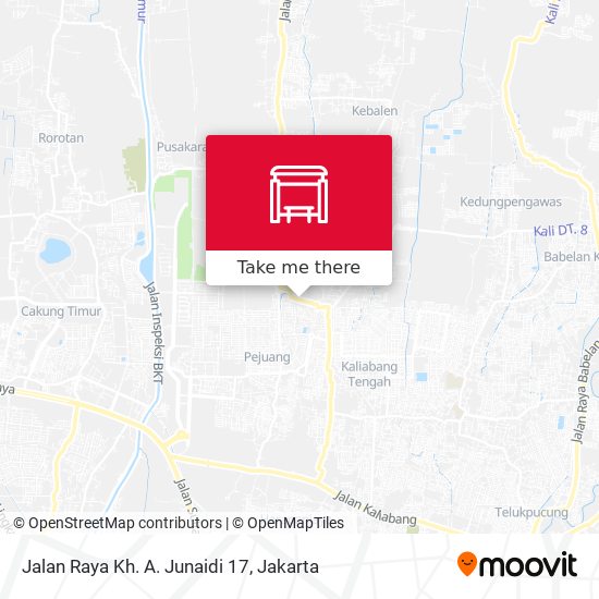 Jalan Raya Kh. A. Junaidi 17 map