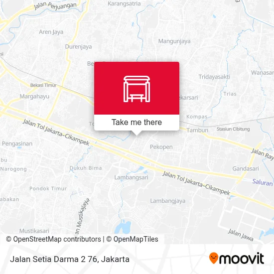 Jalan Setia Darma 2 76 map
