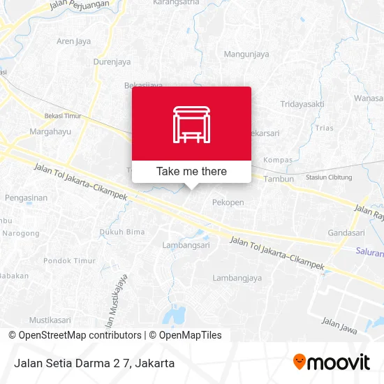 Jalan Setia Darma 2 7 map