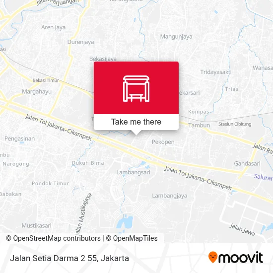 Jalan Setia Darma 2 55 map
