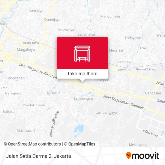 Jalan Setia Darma 2 map