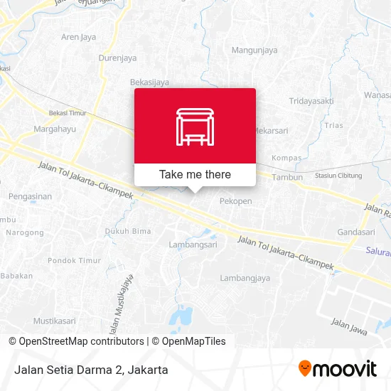 Jalan Setia Darma 2 map