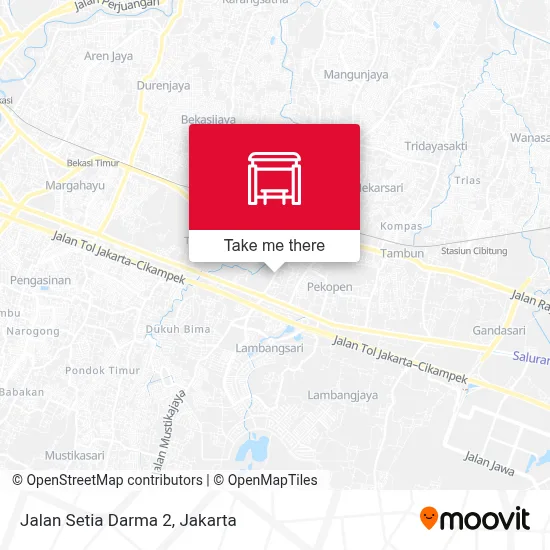 Jalan Setia Darma 2 map