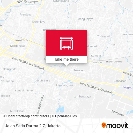 Jalan Setia Darma 2 7 map