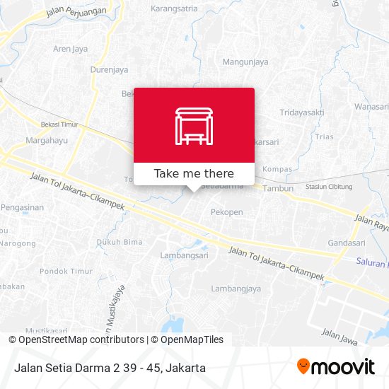 Jalan Setia Darma 2 39 - 45 map