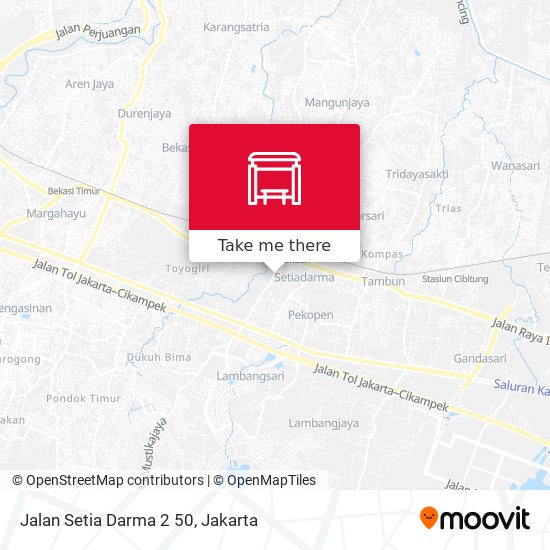 Jalan Setia Darma 2 50 map