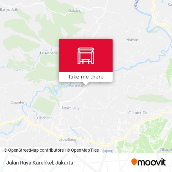 Jalan Raya Karehkel map