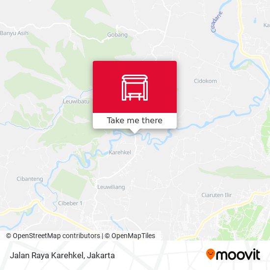 Jalan Raya Karehkel map