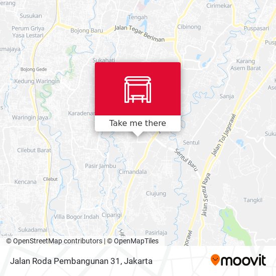 Jalan Roda Pembangunan 31 map