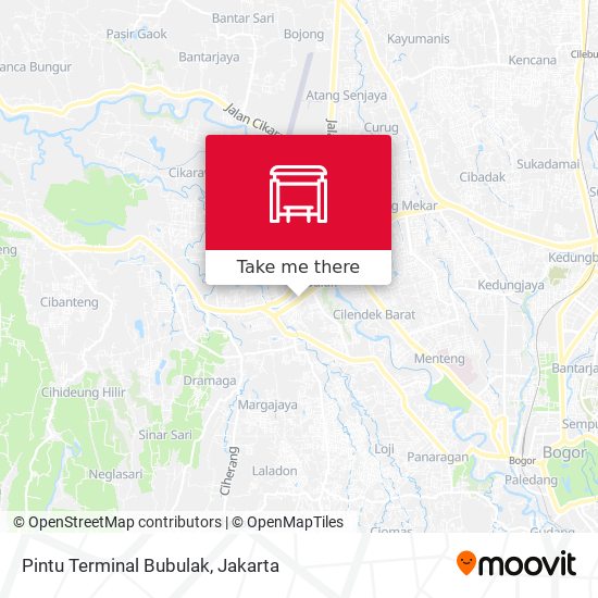 Pintu Terminal Bubulak map