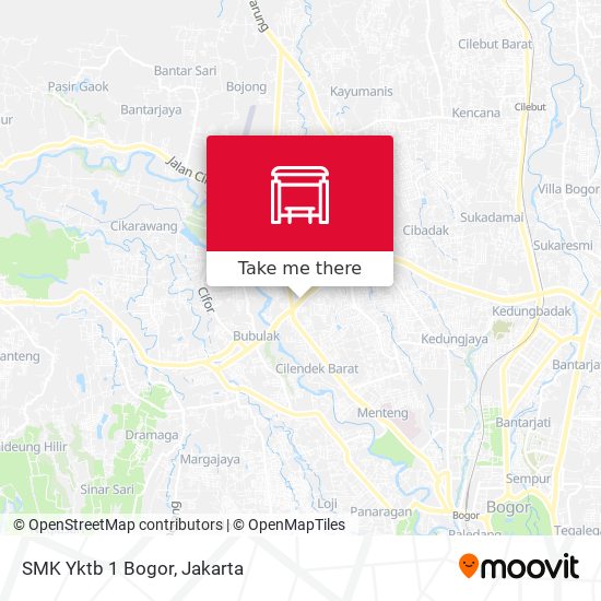 SMK Yktb 1 Bogor map