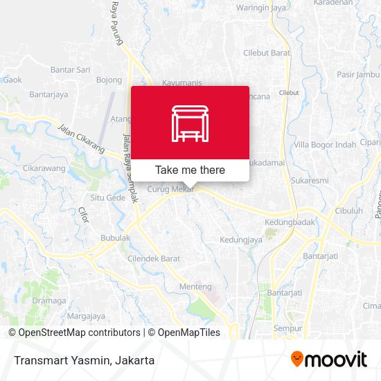 Transmart Yasmin map