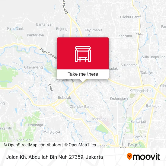 Jalan Kh. Abdullah Bin Nuh 27359 map