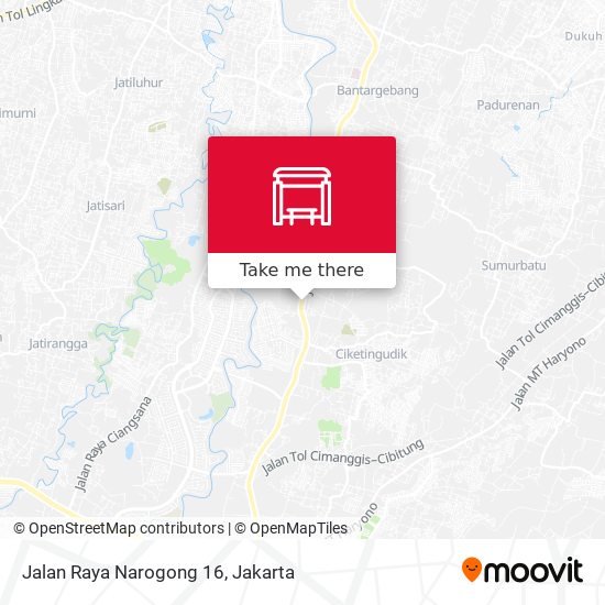 Jalan Raya Narogong 16 map