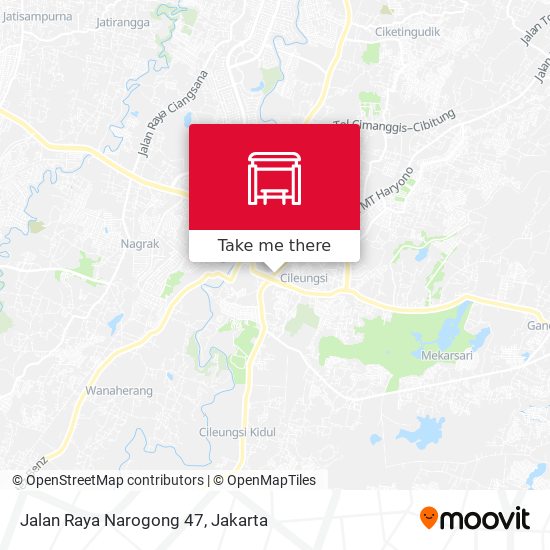 Jalan Raya Narogong 47 map