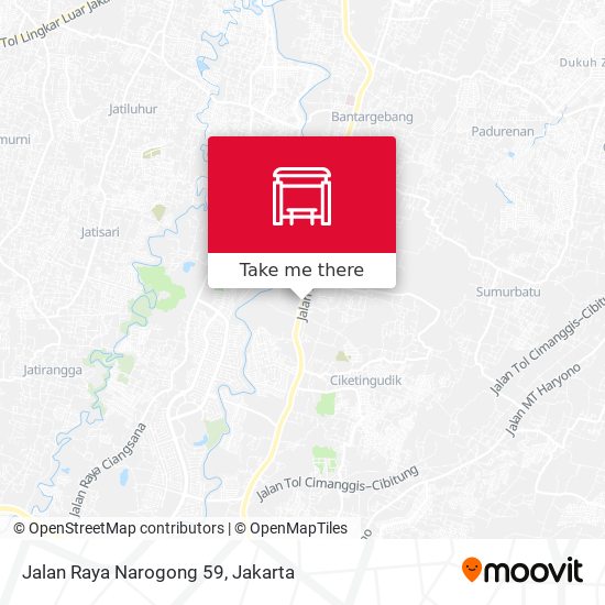 Jalan Raya Narogong 59 map