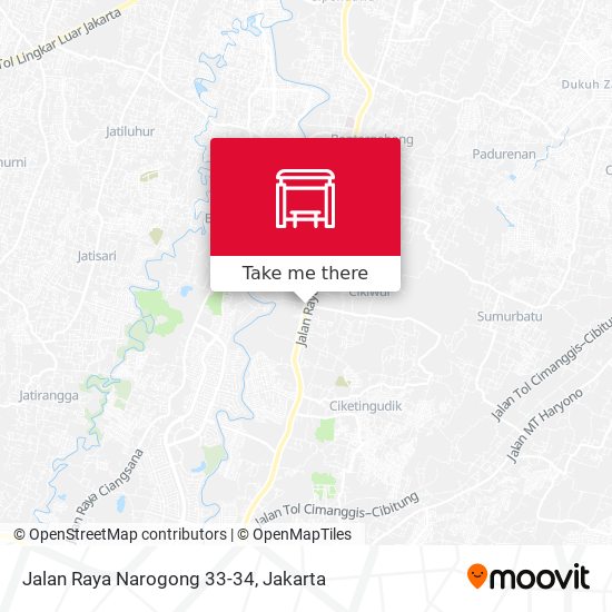 Jalan Raya Narogong 33-34 map