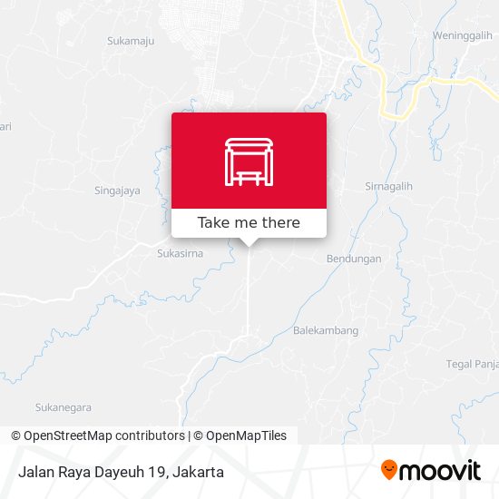 Jalan Raya Dayeuh 19 map