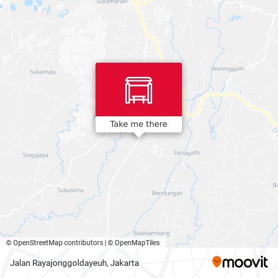 Jalan Rayajonggoldayeuh map