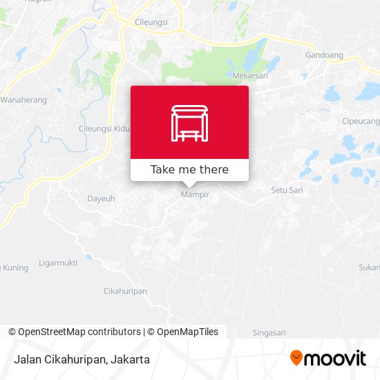 Jalan Cikahuripan map