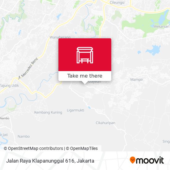 Jalan Raya Klapanunggal 616 map