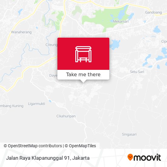 Jalan Raya Klapanunggal 91 map