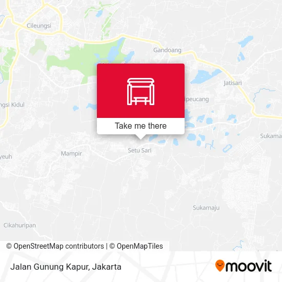 Jalan Gunung Kapur map