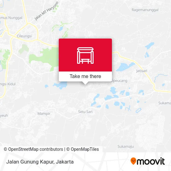 Jalan Gunung Kapur map
