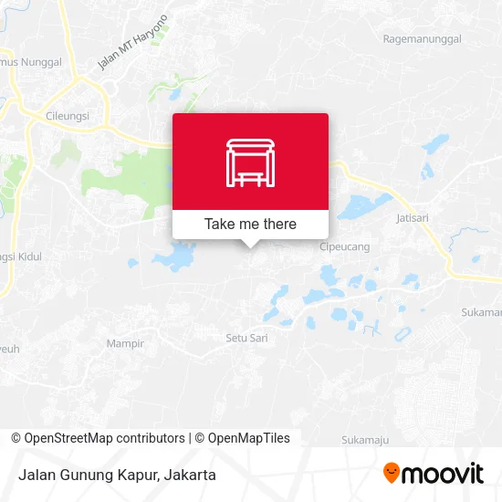 Jalan Gunung Kapur map