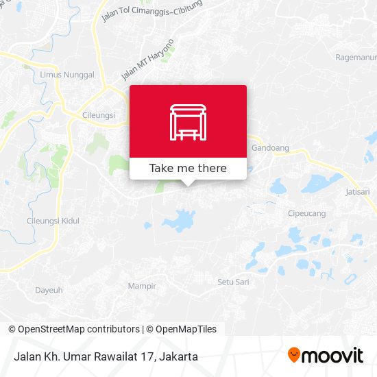 Jalan Kh. Umar Rawailat 17 map