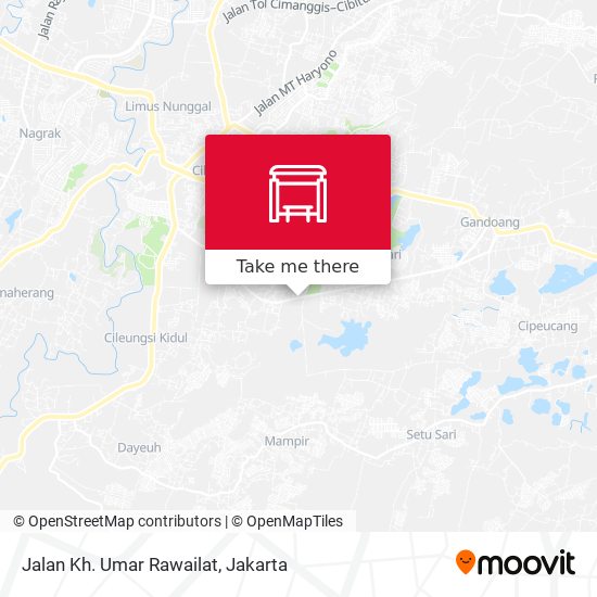 Jalan Kh. Umar Rawailat map