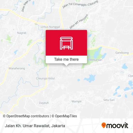 Jalan Kh. Umar Rawailat map