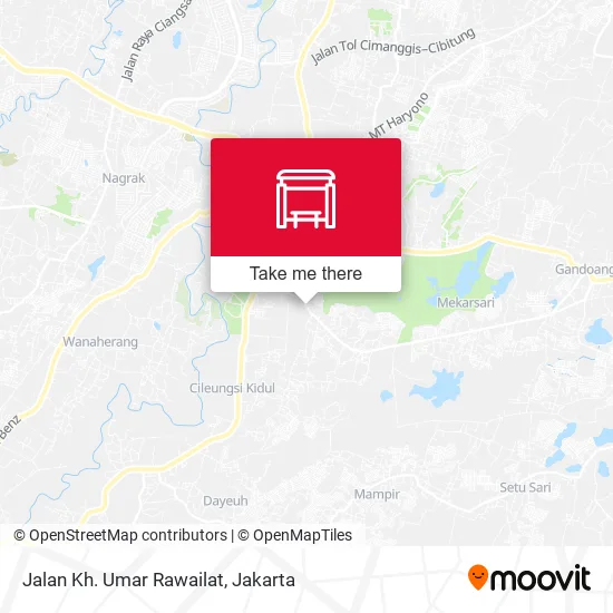Jalan Kh. Umar Rawailat map