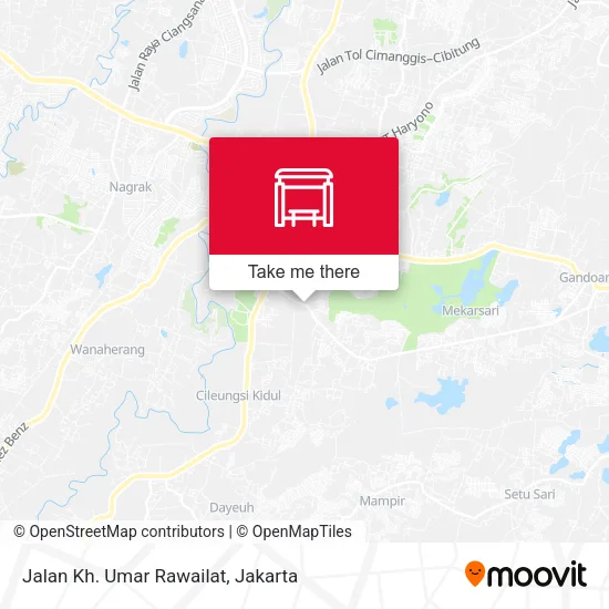 Jalan Kh. Umar Rawailat map