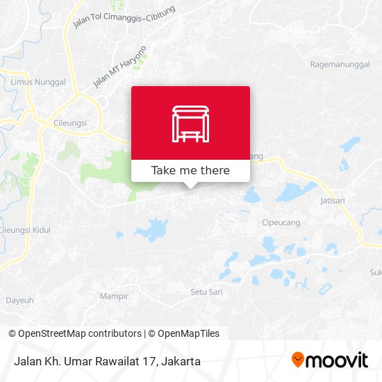 Jalan Kh. Umar Rawailat 17 map