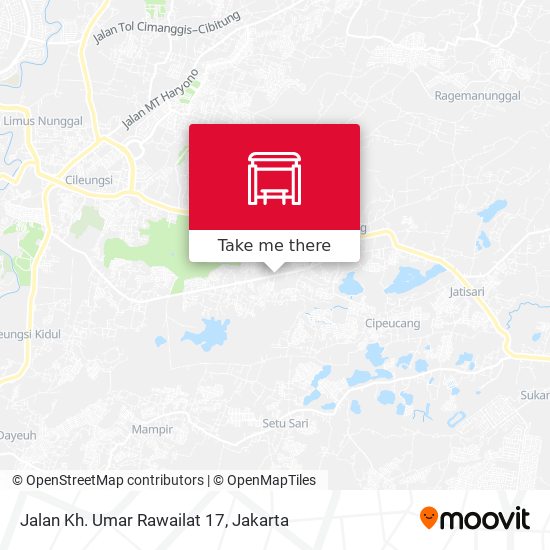 Jalan Kh. Umar Rawailat 17 map