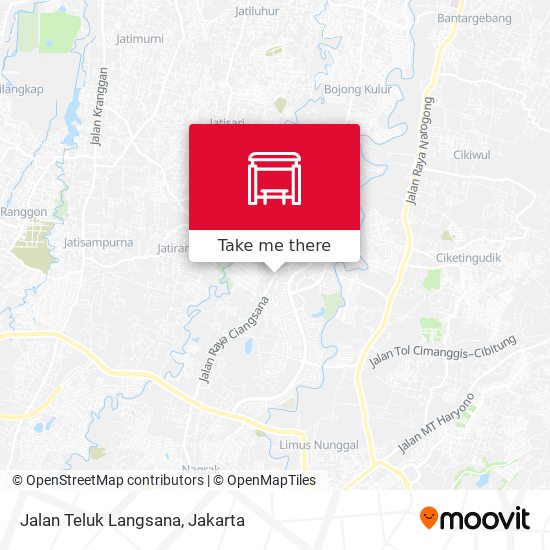 Jalan Teluk Langsana map