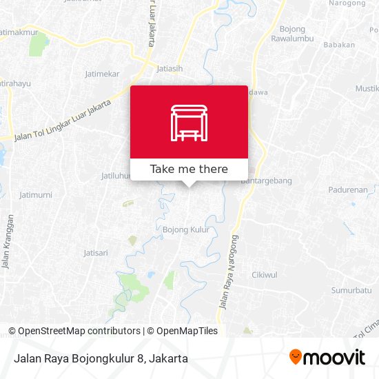 Jalan Raya Bojongkulur 8 map