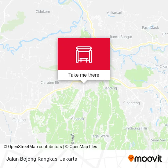 Jalan Bojong Rangkas map