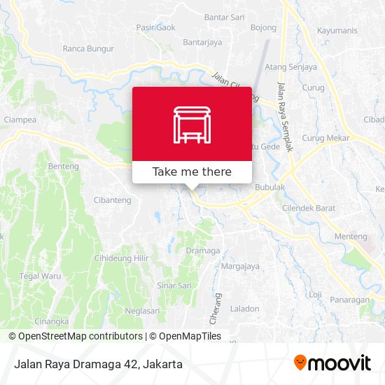 Jalan Raya Dramaga 42 map