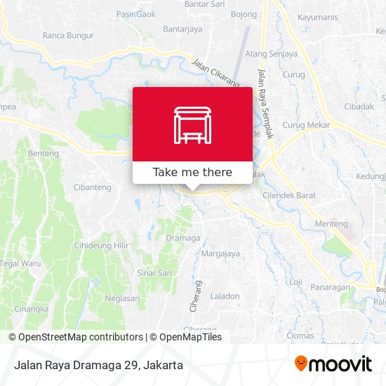 Jalan Raya Dramaga 29 map