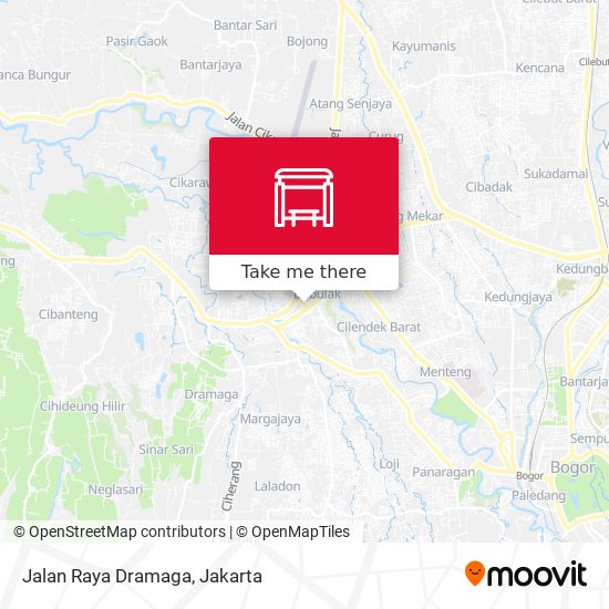 Jalan Raya Dramaga map