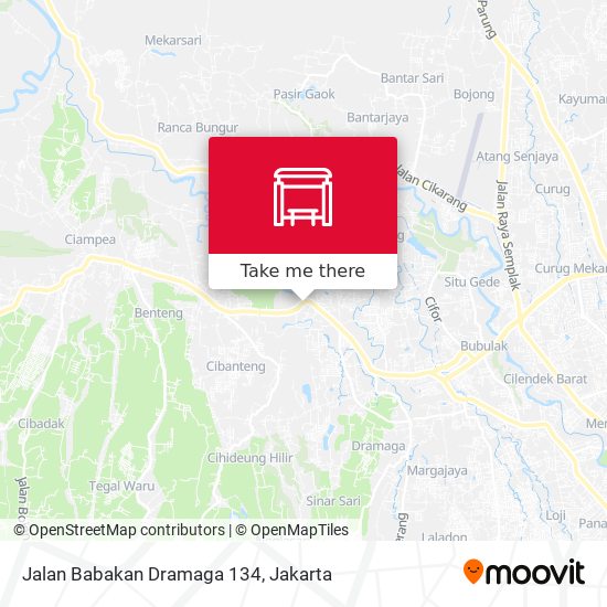 Jalan Babakan Dramaga 134 map