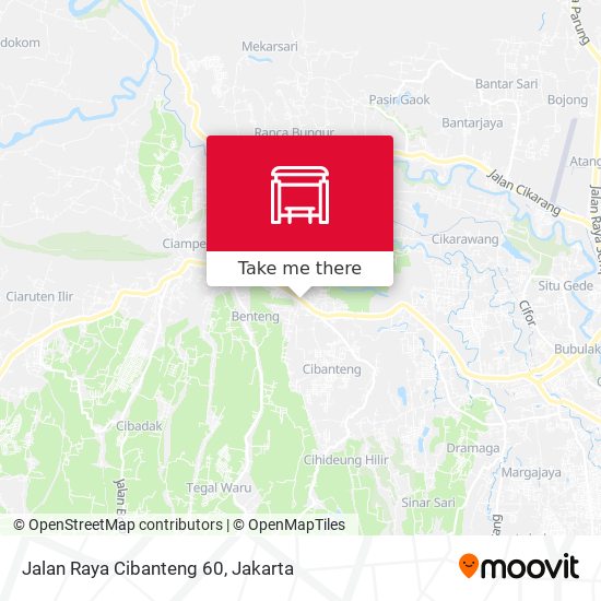 Jalan Raya Cibanteng 60 map