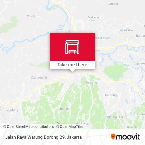 Jalan Raya Warung Borong 29 map
