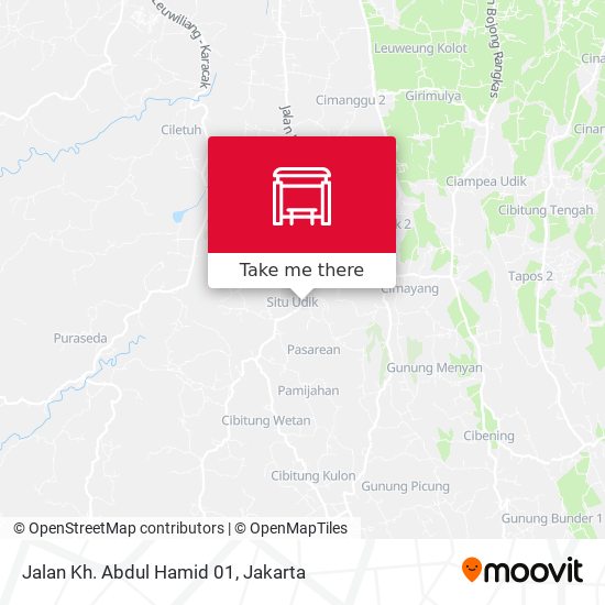 Jalan Kh. Abdul Hamid 01 map