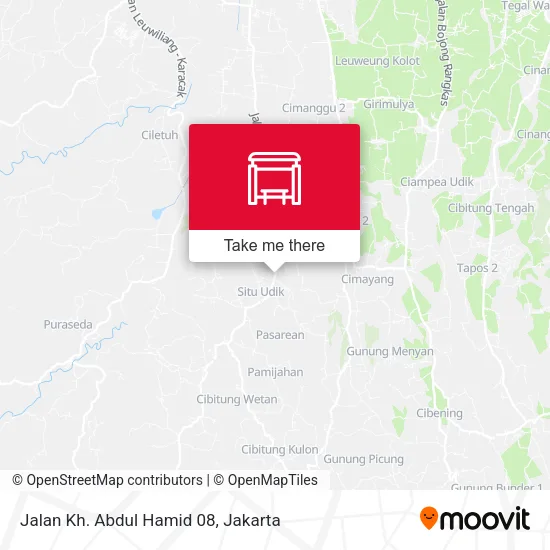 Jalan Kh. Abdul Hamid 08 map