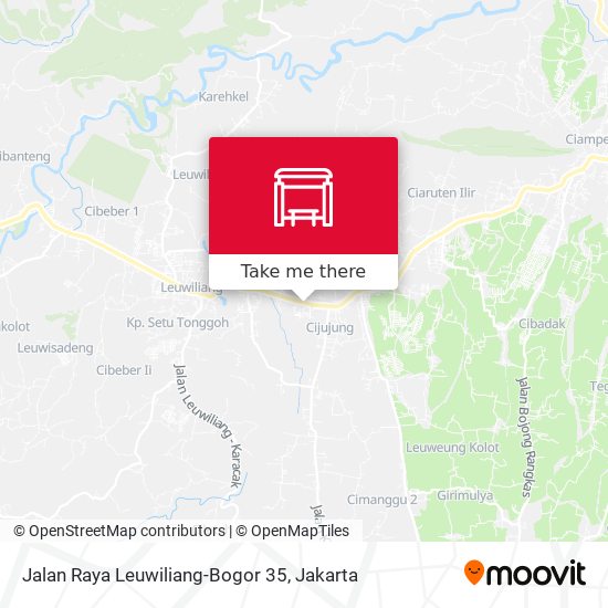 Jalan Raya Leuwiliang-Bogor 35 map
